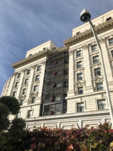 Rooms with balconies at Fairmont San Francisco
