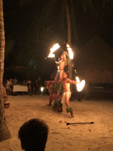 tahitian fire dancers