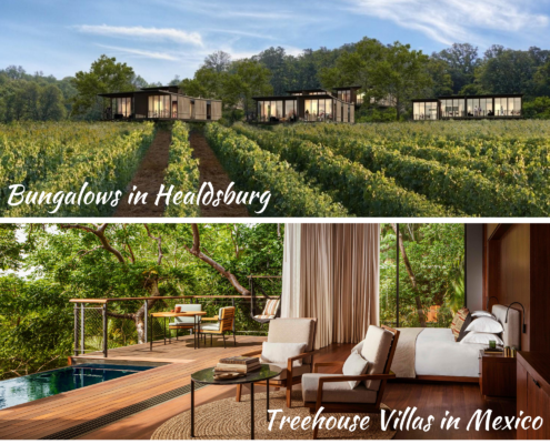 New hotels in Sonoma Wine Country and the Pacific Coast of Mexico