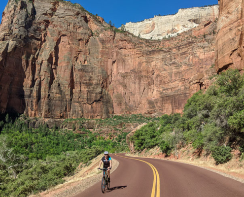 Cycling tour in Zion National Park